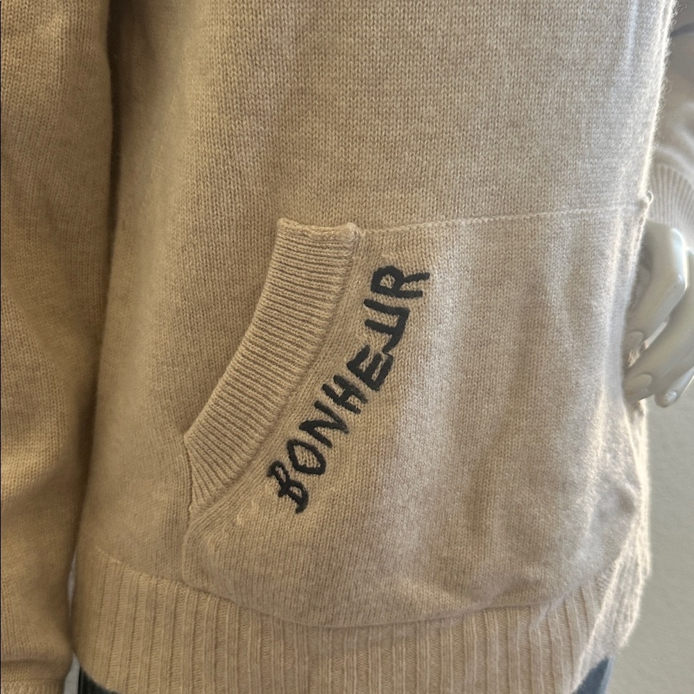 Zadig & Voltaire Mina Hooded Cashmere Sweater - Picture 8 of 17